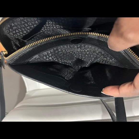 Kate Spade Bag, Black w/ Gold Accents - Picture 7 of 9